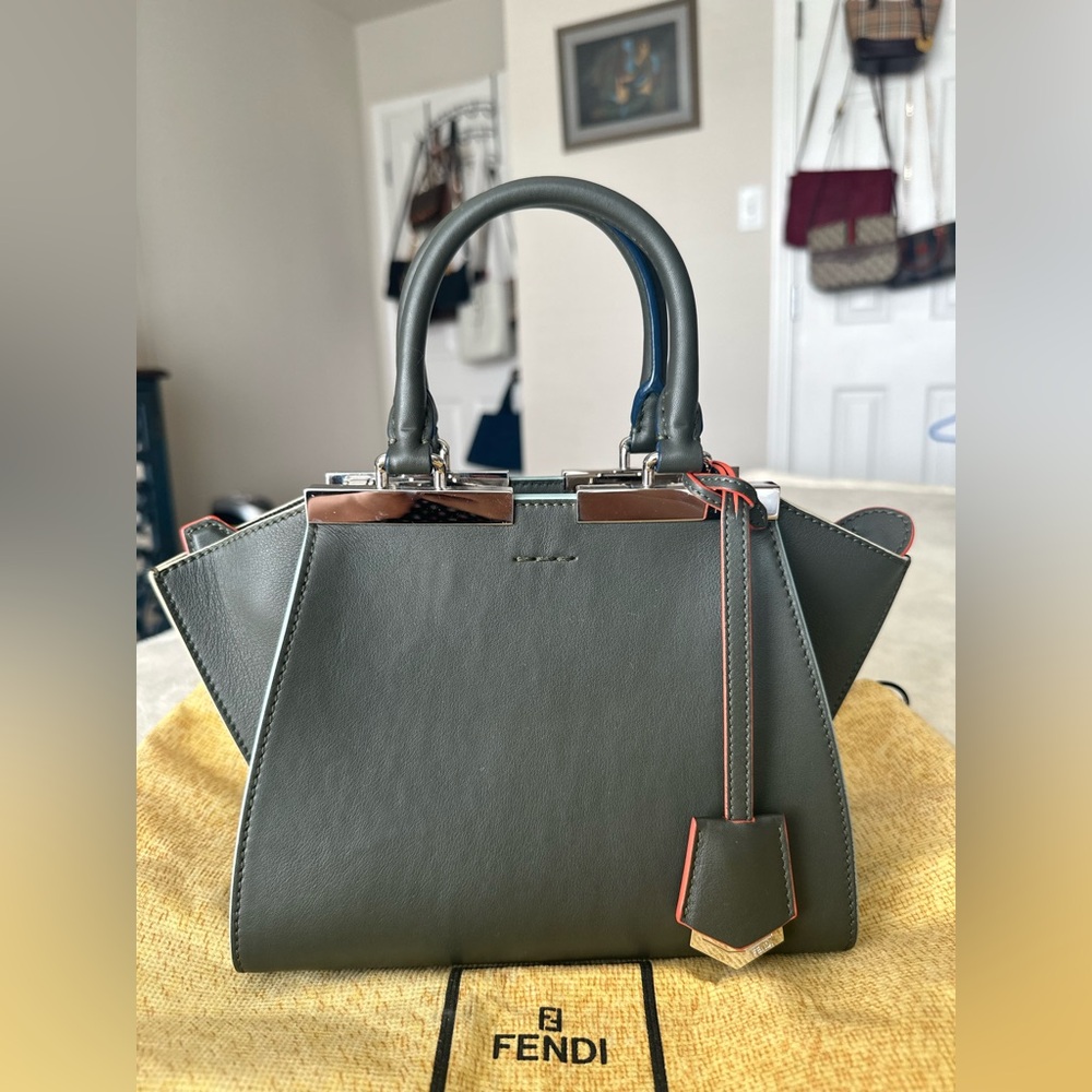 Fendi Leather 3Jours Mini Handbag